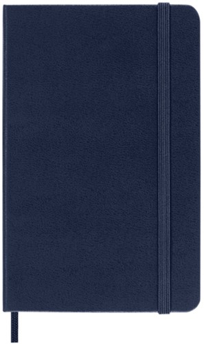 Notitieboek Moleskine pocket 90x140mm lijn hard cover sapphire blue-2