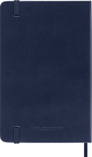 Notitieboek Moleskine pocket 90x140mm lijn hard cover sapphire blue-3