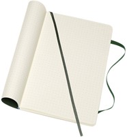 Notitieboek Moleskine large 130x210mm dots soft cover myrtle green-3