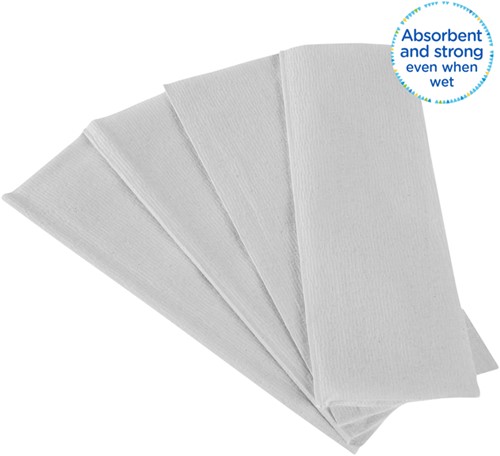Handdoek Kleenex Ultra i-vouw 2-laags 21,5x41,5cm 30x94stuks wit 6772-1