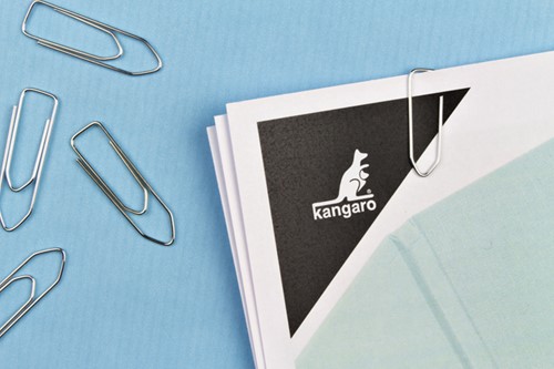 Paperclip Kangaro 32mm hoekig verzinkt-1