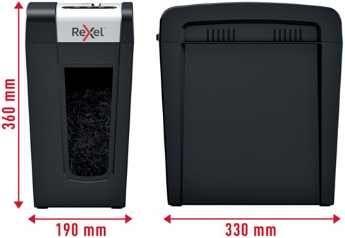 Papiervernietiger Rexel Secure MC4-SL snippers 2x15mm-3