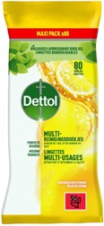 Reinigingsdoekjes Dettol Citrus 80st