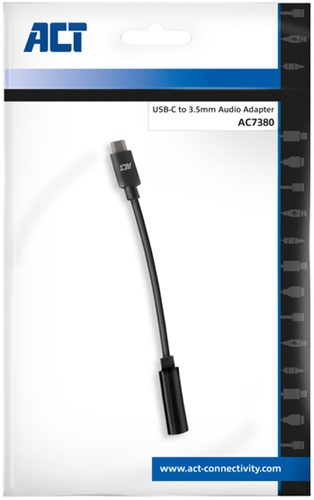Adapter ACT USB-C naar 3.5mm audio jack-2
