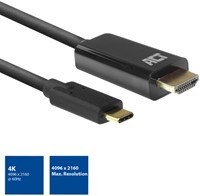 Kabel ACT USB-C naar HDMI 60Hz  2 meter-3