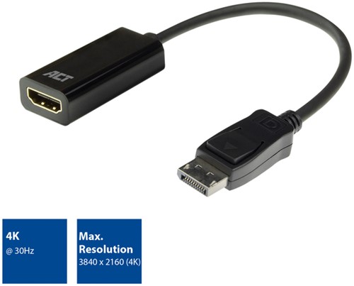 Adapter ACT DisplayPort naar HDMI-3