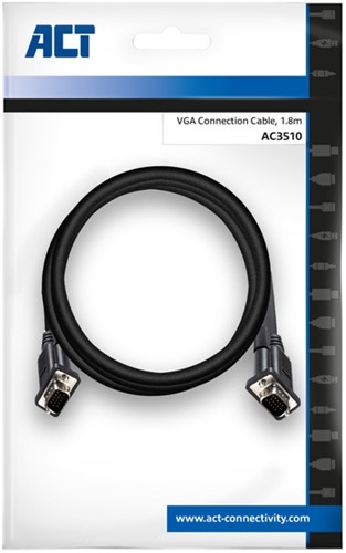 Kabel ACT VGA Monitor 1.8 meter-2