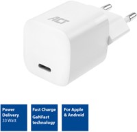 Oplader ACT USB-C compact GaNFast 33W wit-3