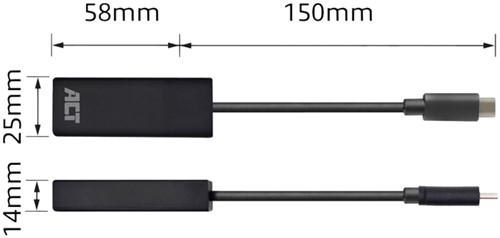 Adapter ACT USB-C naar Gigabit Ethernet-2