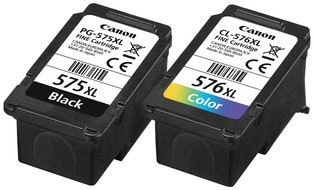 Inktcartridge Canon PG-575XL + CL-576XL zwart+kleur