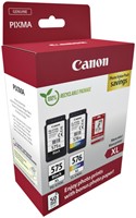 Inktcartridge Canon PG-575XL + CL-576XL zwart+kleur-2