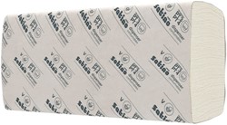 Handdoek Satino Comfort PT3 V-vouw 2-laags 250x230mm 20x160vel wit 277200