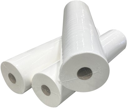 Onderzoektafelpapier Euro Products 40cm breed 2-laags 100m wit 138042-2
