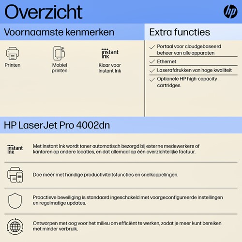 Printer laser HP LaserJet 4002dn-1