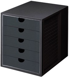 Ladenbox Han 1450 5 gesloten laden zwart