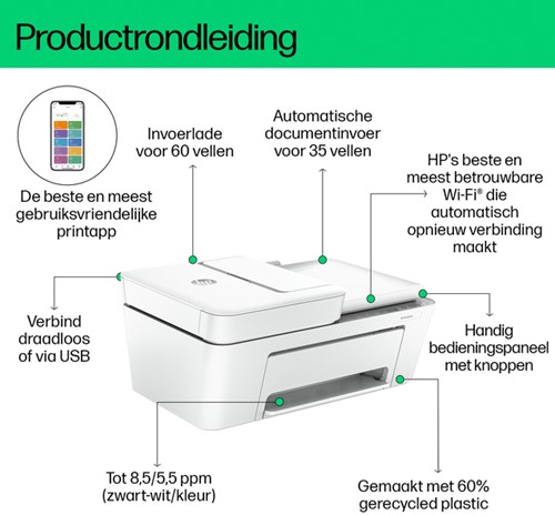 Multifunctional inktjet printer HP Deskjet 4220E-3