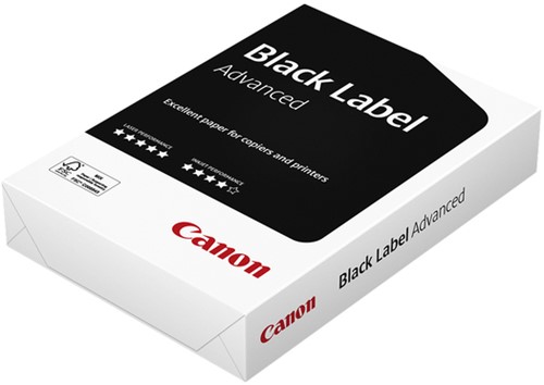 Kopieerpapier Canon Black Label Advanced A4 80gr wit 500 vel