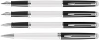Vulpen Waterman Hémisphère Colour Blocking black en white CT medium-1