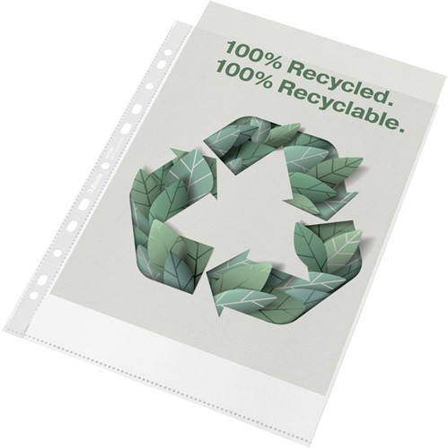 Showtas Esselte recycle PP A4 100µ 11-gaats 50 stuks-3