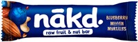 Fruit- en notenreep NAKD blueberry muffin 18x35 gram-2