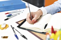 Balpen Bic Cristal medium blauw doos à  90+10 gratis-3