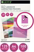 Lamineerhoes Leitz iLAM A4 zelfklevend 2x125micron EVA 100 stuks-2