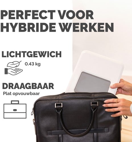 Laptopstandaard Fellowes Breyta wit-4