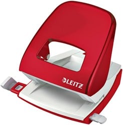Perforator Leitz WOW 5008 NeXXt  metaal 30 vel rood