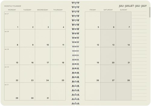 Schoolagenda 2024-2025 Lannoo Papier Découpé 18maanden 7dagen/2pagina's-3