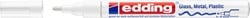 Viltstift edding 751 lakmarker creatief rond 1-2mm wit