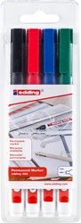 Viltstift edding 400 creatief rond 1mm assorti