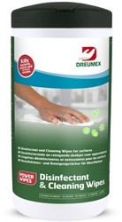 Desinfectiedoekjes Dreumex Disinfectant & Cleaning 80 stuks