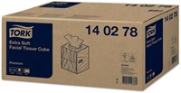 Facial tissues Tork extra zacht premium 2-laags 100vel kubus wit 140278