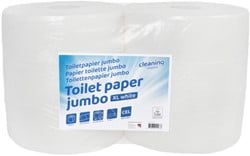 Toiletpapier Cleaninq maxi jumbo 2 laags 350m wit