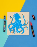 Verfstift Posca PC1MC extra fijn leisteengrijs-2