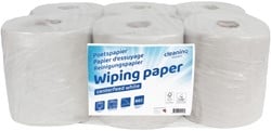 Poetspapier Cleaninq midi 1-laags 19cmx270m wit