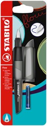 Vulpen STABILO Flow medium grijs blister à 1 stuk