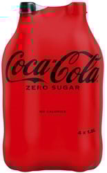 Frisdrank Coca Cola zero regular petfles 1.5 liter
