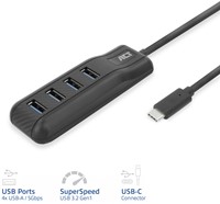 Hub ACT USB-C 3.0 4 poorts USB-A-2