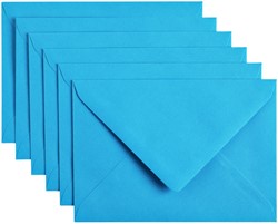 Envelop Papicolor C6 114x162mm hemelsblauw