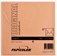 Envelop Papicolor 140x140mm oranje-3
