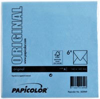 Envelop Papicolor 140x140mm hemelsblauw-3