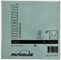 Envelop Papicolor 140x140mm dennengroen-3