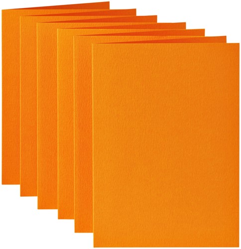 Correspondentiekaart Papicolor dubbel 105x148mm oranje-2