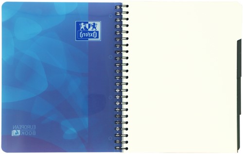 Projectboek Oxford School A4+ lijn 4-gaats 240 pagina's 80gr blauw-2