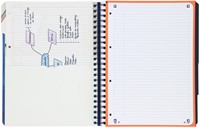 Projectboek Oxford School A4+ lijn 4-gaats 240 pagina's 80gr blauw-3