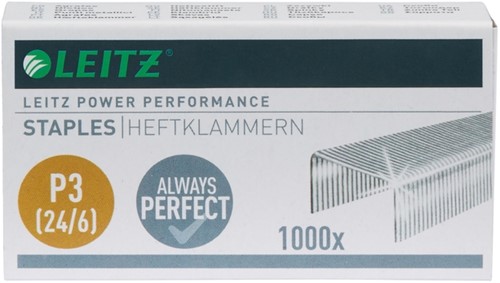 Nieten Leitz 24/6 verzinkt 1000 stuks-1