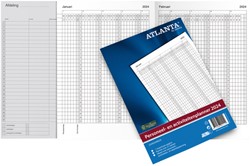 Jaarplanner 2024 Atlanta personeel- en activiteitenplanner