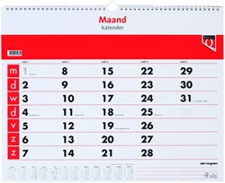 Maandkalender 2024 Quantore