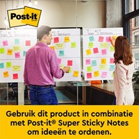 Meeting chart Post-it 563R Super Sticky 50,8x58,4cm met tafelstandaard wit 20 vel-3